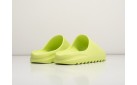 Сланцы Adidas Yeezy slide цвет: Зеленый