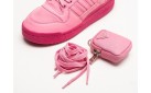 Кроссовки Prada x Adidas Forum Low цвет: Розовый