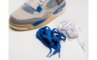 Кроссовки OFF White x Nike Air Jordan 4 Retro цвет: Белый