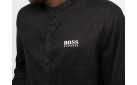 Рубашка Hugo Boss цвет: Черный
