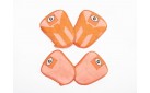 Кроссовки Bad Bunny x Adidas Forum Low цвет: Оранжевый
