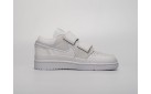 Кроссовки Nike Air Jordan 1 Low Double Strap цвет: Белый