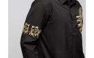Рубашка Versace цвет: Черный
